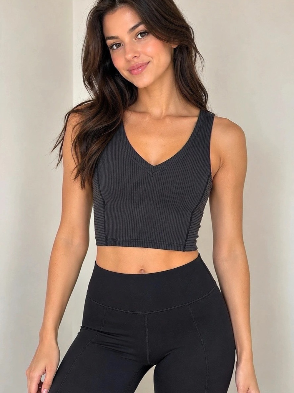 Lululemon Power Pivot Ribbed Tank Top size 4